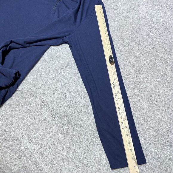 Polo Ralph Lauren Golf Jacket Mens Large Navy Blue Scottish Scots Guard Logo - Picture 9 of 12